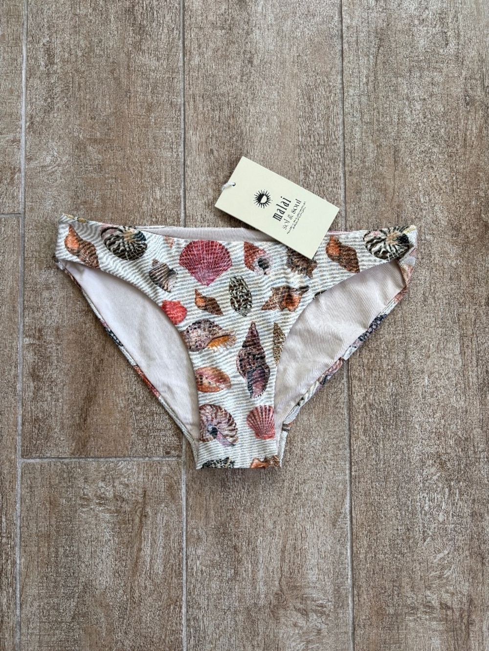 Malai Shinny Seashell Neo Paramount Bikini Bottom